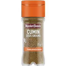 Masterfoods Ground Cumin Seeds 25g