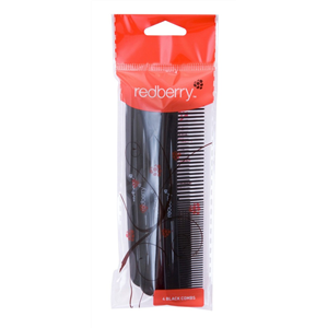 Redberry Pocket Comb 4pk