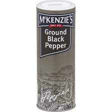 Mckenzie's Ground Black Pepper 100g