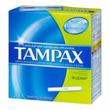 Tampax Tampon Super 20s