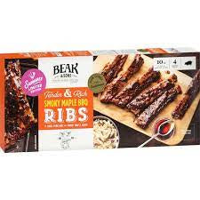 Beak & Sons Smokey Maple BBQ Ribs per kg