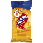 Smiths Cheese Twisties 6pk, 114g