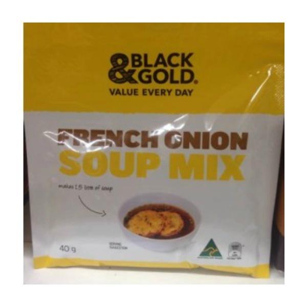 Black & Gold French Onion Soup Mix 40g