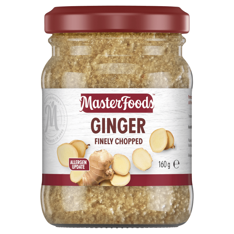 Masterfoods Finely Chopped Ginger 160g