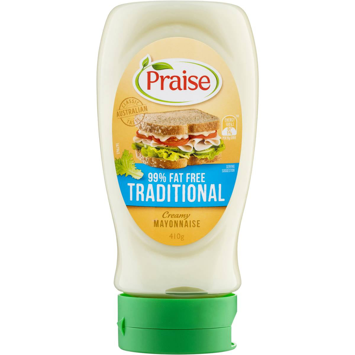 Praise Mayonnaise 99% fat free 410g