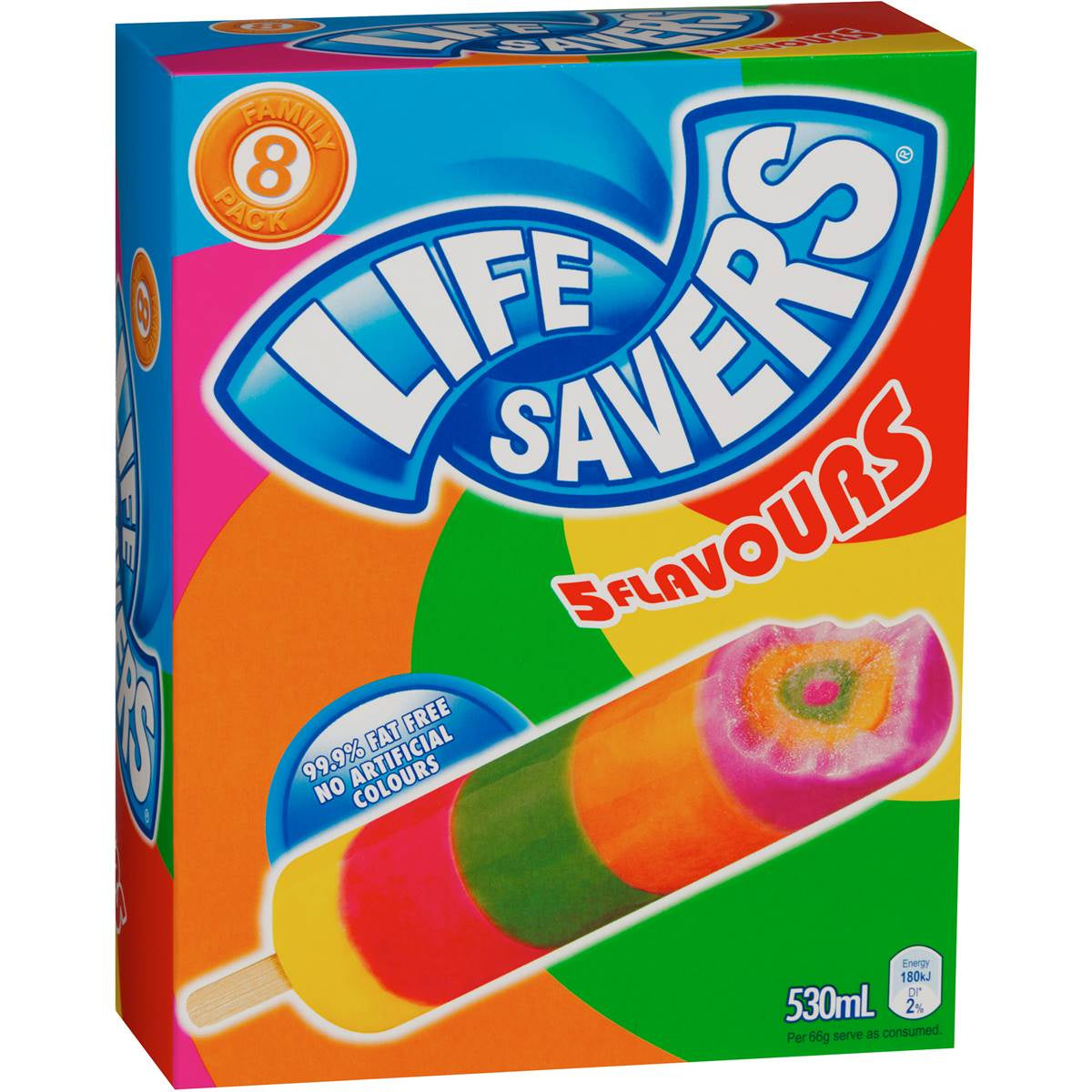 Nestle Ice Block Lifesavers 8pk