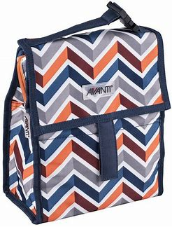 Avanti Yum Yum Lunch Cooler Bag Chevron