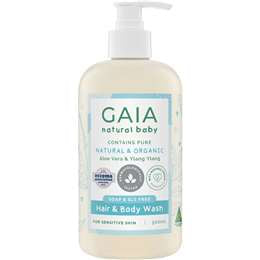 Gaia Natural Baby Hair & Body Wash 500ml