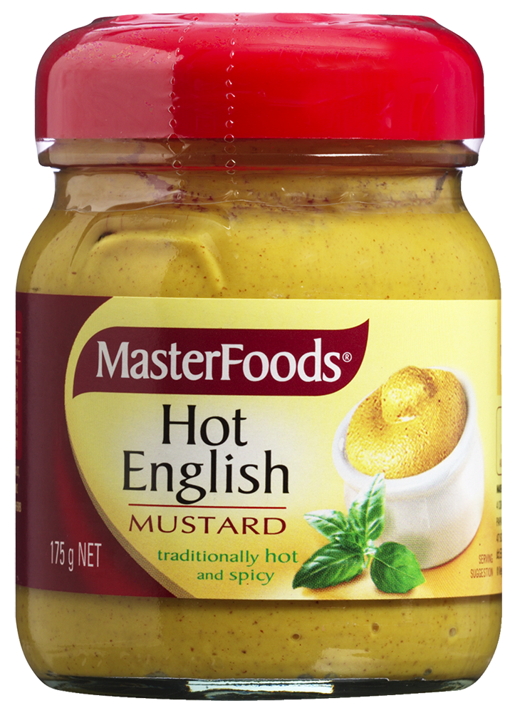 Masterfoods Hot English Mustard 175g