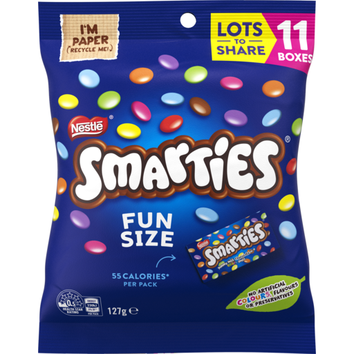 Nestle Smarties Fun Pack 127g