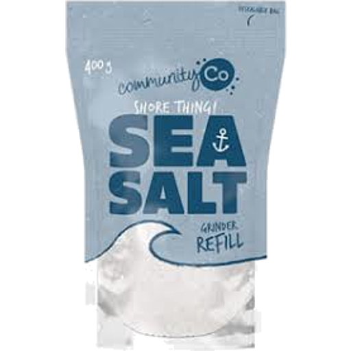 Community Co. Sea Salt Grinder Refill 400g