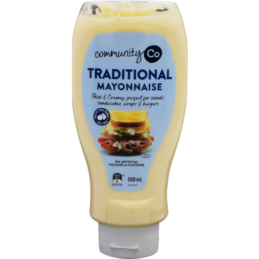 Community Co Traditional Mayonnaise 500ml