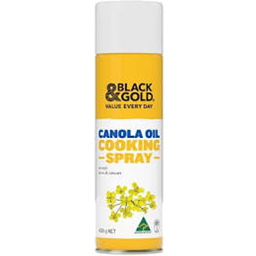 Black & Gold Oil Canola Spray 400g