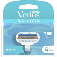 Gillette Venus Smooth Razor Blades 4 pack