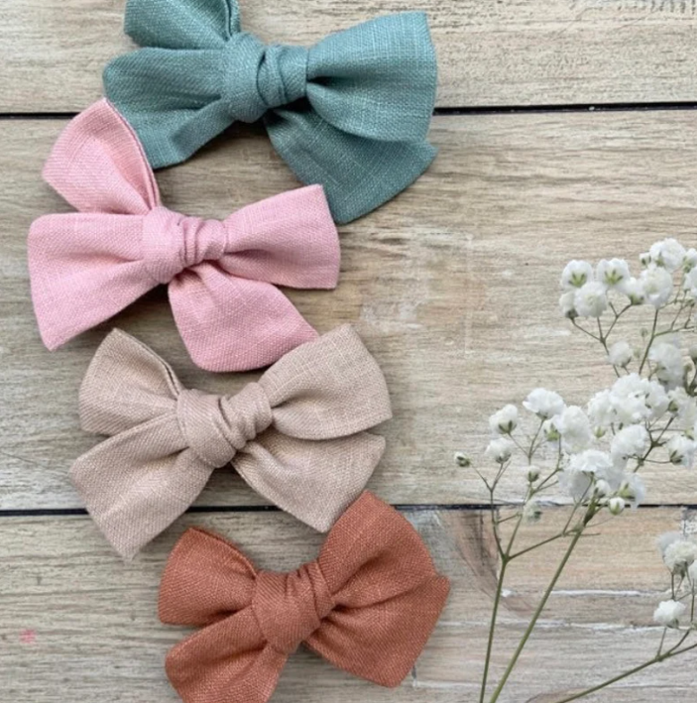 Lovely Linen Bows