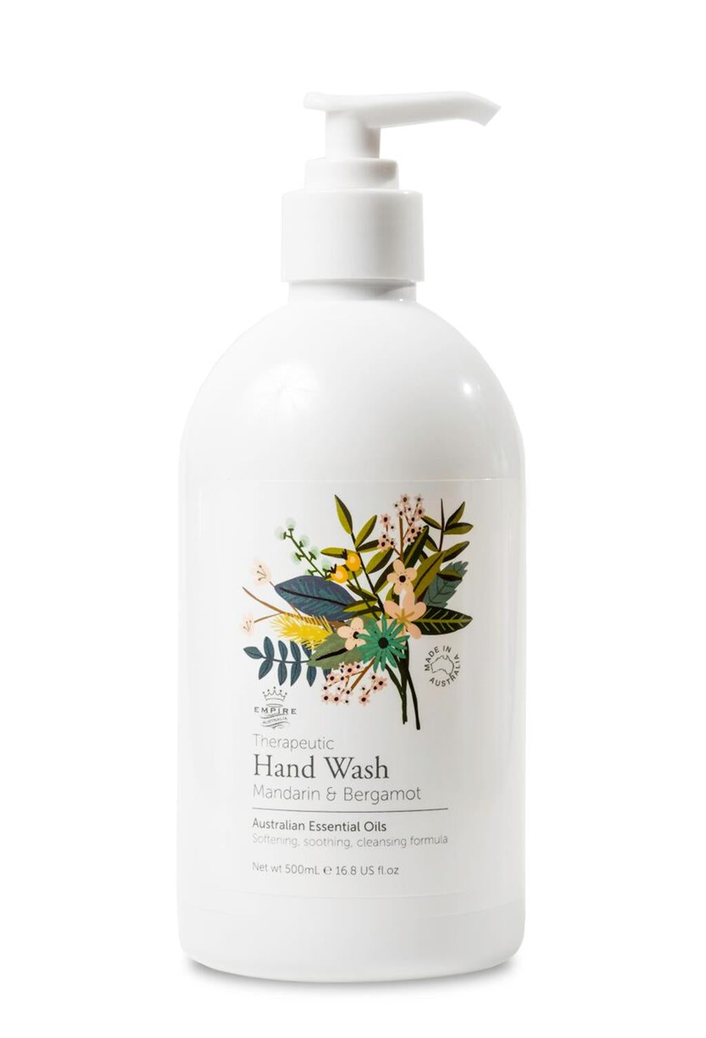 Therapeutic Mandarin & Bergamot Hand Wash 500ml