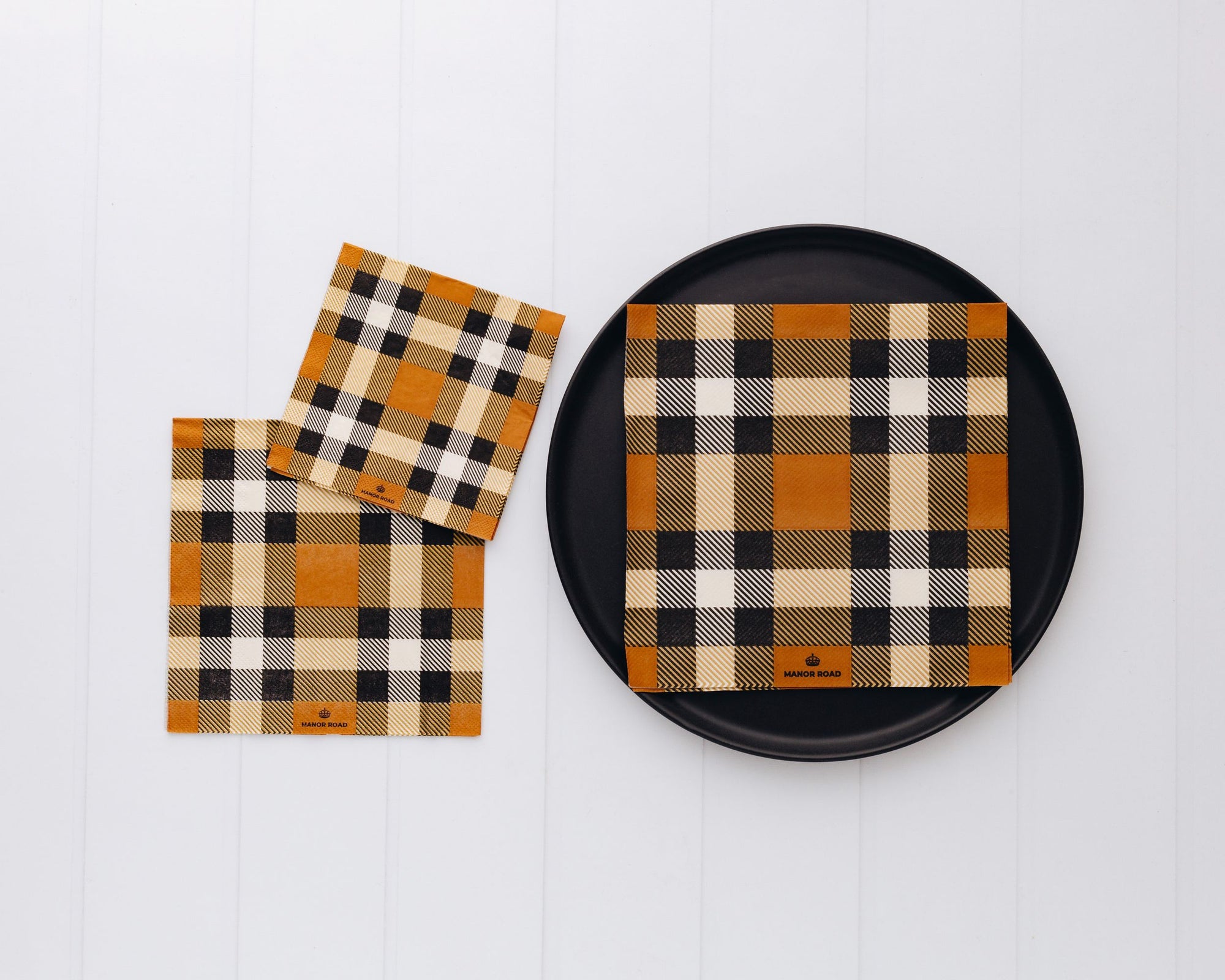 Classic Plaid Napkins - Dinner