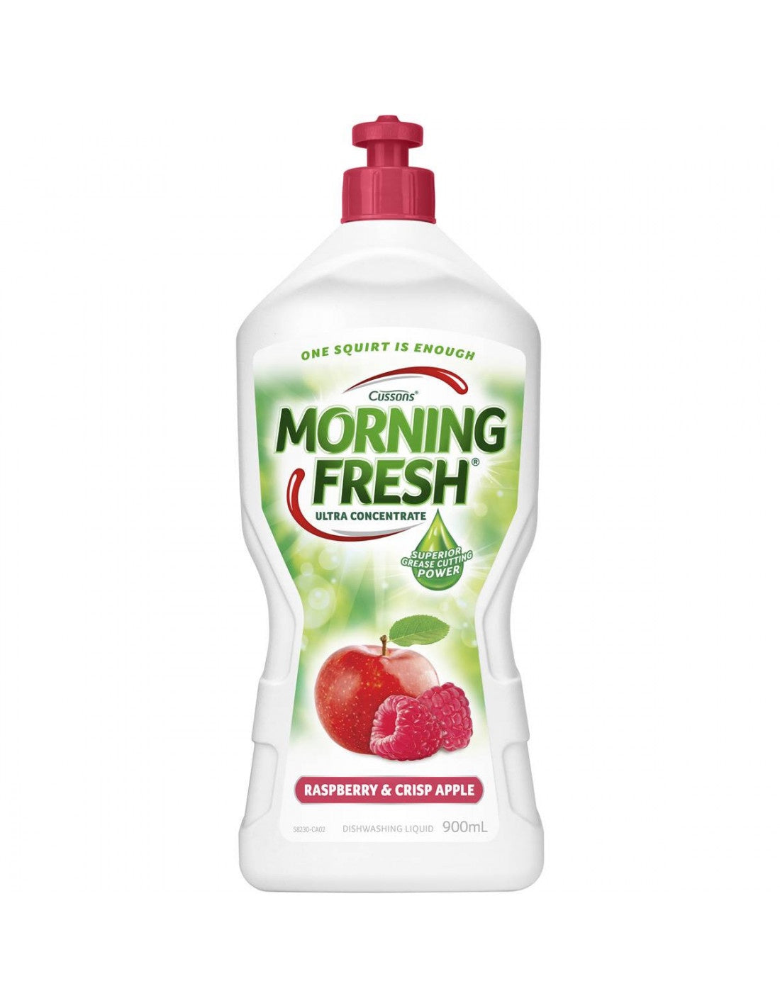 Morning Fresh Dishwashing Liquid Raspberry & Crisp Apple 900ml