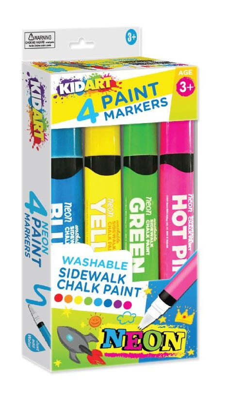 Kidart neon chalk paint