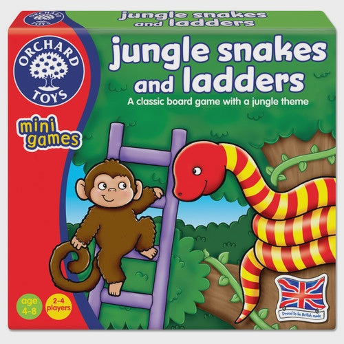 Orchard Toys Mini Game Jungle Snakes & Ladders