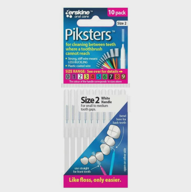 Piksters Interdental Brushes Size 2 10pk