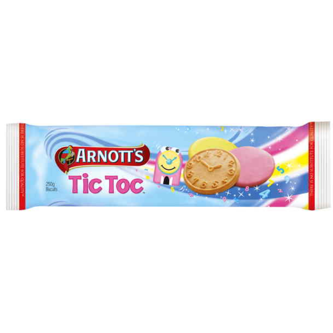 Arnott's Tic Toc Biscuits 250g