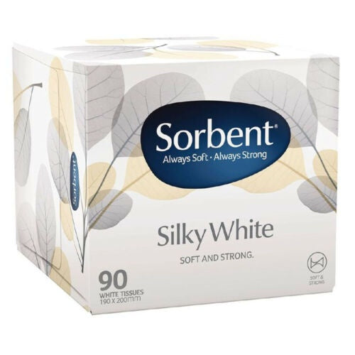 Sorbent Facial Tissues Cube 90s