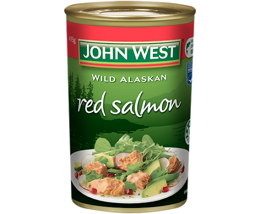 John West Wild Alaskan Red Salmon 415g