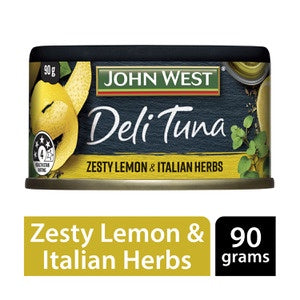 #John West Zesty Lemon & Italian Herbs Deli Tuna